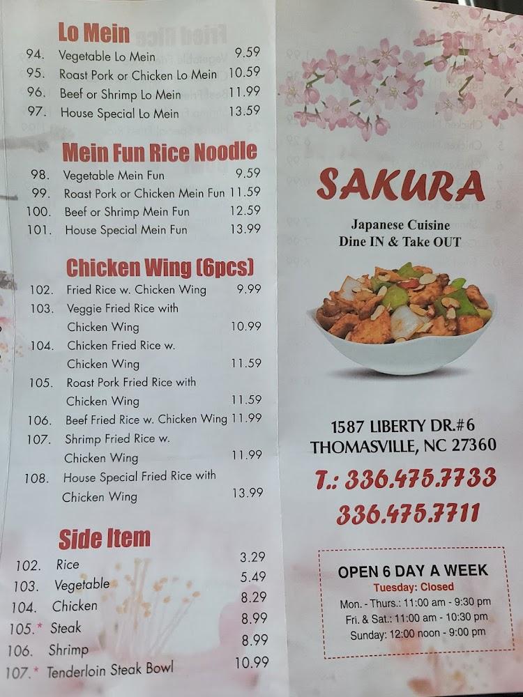 Sakura Japanese Express Spring Roll