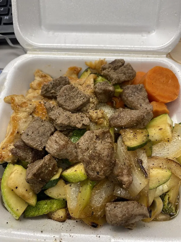 Steak and Chicken Hibachi